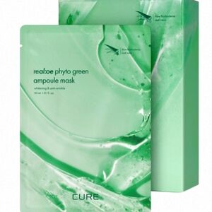 Real Aloe Phyto Green Ampoule Mask - Green